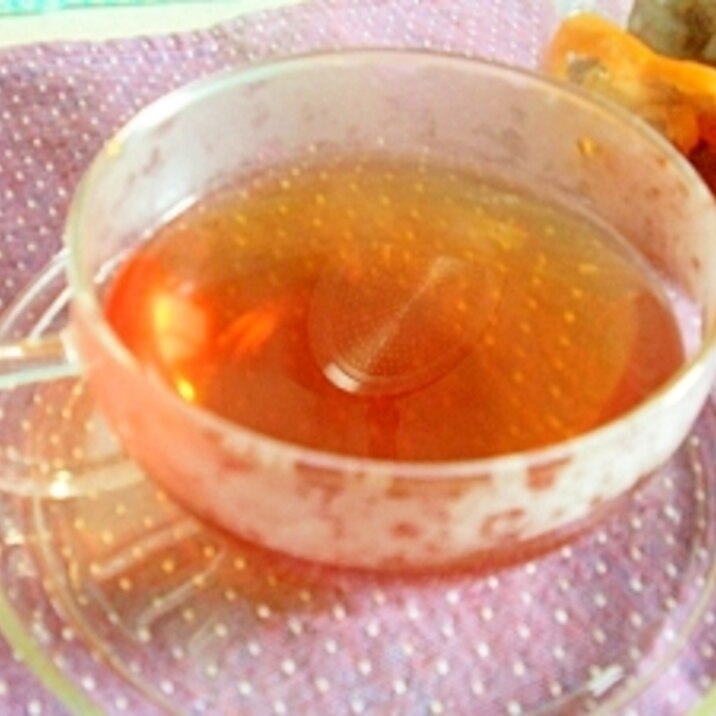 みかんと生姜の紅茶